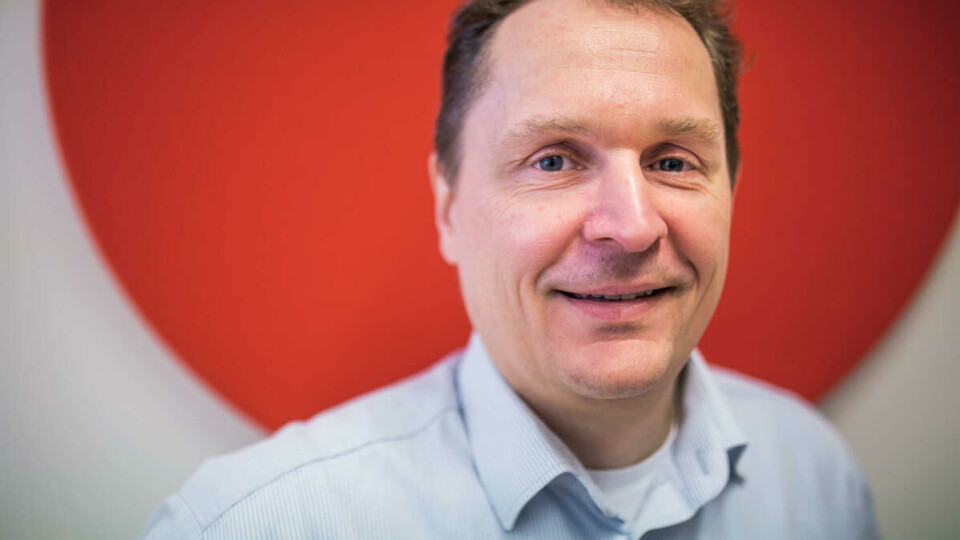 STAY ACTIVE: Gisle Hellsten, leader of the career center at UiO, encourages students to not become passive in their job hunting despite the tougher times. — It is a difficult job market, but it is still a job market that has openings.