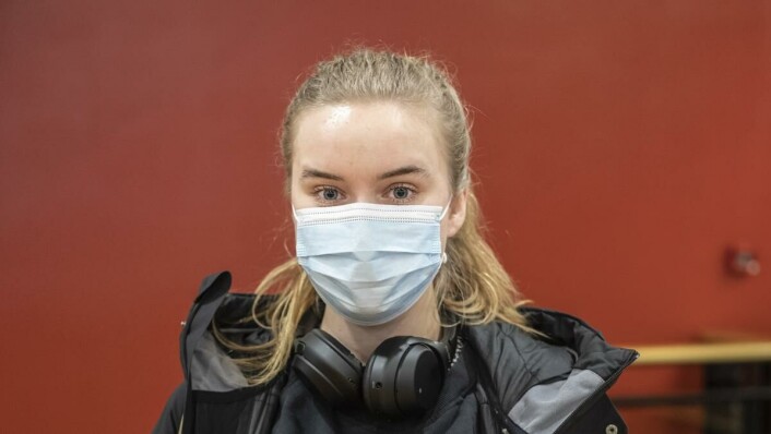 Lektorstudent Kristine Widerøe (23) synes det er fint å ha en lesesal å komme til. Lektorstudent Kristine Widerøe (23) synes det er fint å ha en lesesal å komme til.