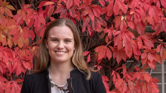 Runa Fiske, leder i Studentparlamentet ved UiO Runa Fiske, leder i Studentparlamentet ved UiO