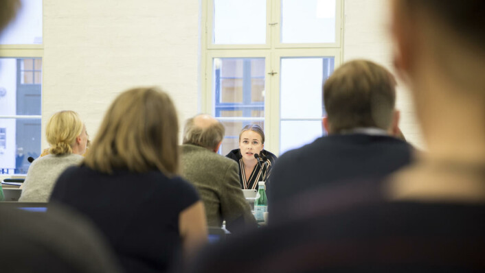 Kritisk: Studentrepresentant Kristine Berg Heggelund mente det var uholdbart av ledelsen å ta store vedtak i lukkede rom. Kritisk: Studentrepresentant Kristine Berg Heggelund mente det var uholdbart av ledelsen å ta store vedtak i lukkede rom.