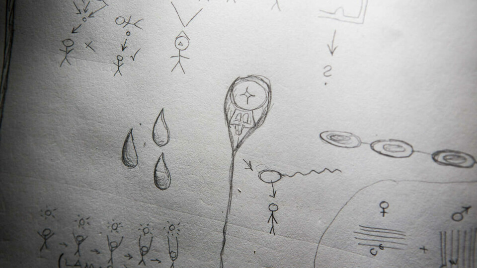Biology: «I get really focused when I draw. Plus it’s really motivating and fun. I think people think you have to be skilled to do it, but that’s not the point,» said Thora Aas (23), a science student at UiO.