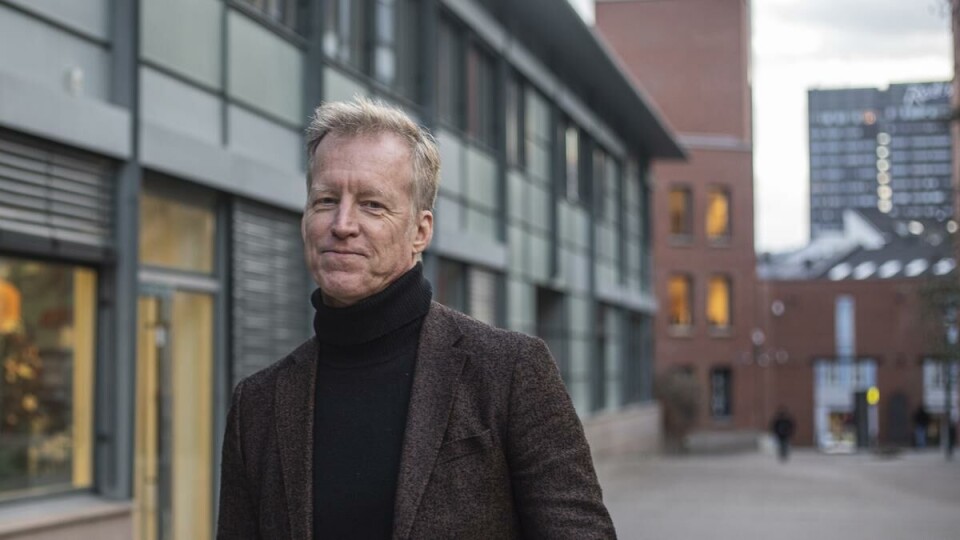 FORUTSIGBARHET: Rektor ved Oslomet Curt Rice sier forutsigbarhet for studentene var viktig da de bestemte å forlenge tiltaket om digital undervisning fram til påske. ARKIVFOTO: IVER DAALAND AASE