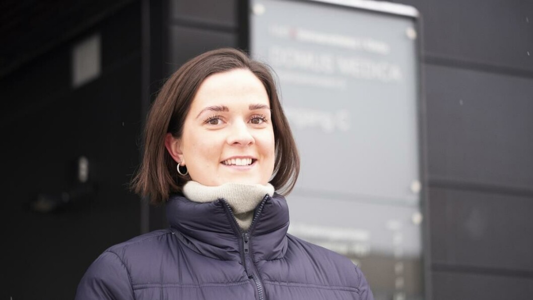 Fornøyd: Medisinstudent Marie Skaar (25) synes fadderuken var veldig gøy til tross for at det meste opplegget har vært digitalt. Fornøyd: Medisinstudent Marie Skaar (25) synes fadderuken var veldig gøy til tross for at det meste opplegget har vært digitalt.
