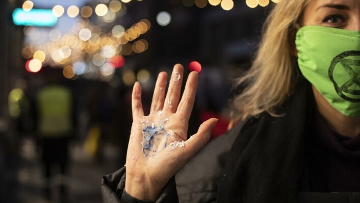 Arrestasjonsvillig: Kaja Mainardi er villig til å bli arrestert for å sette fokus på uetisk klesproduksjon. Arrestasjonsvillig: Kaja Mainardi er villig til å bli arrestert for å sette fokus på uetisk klesproduksjon.