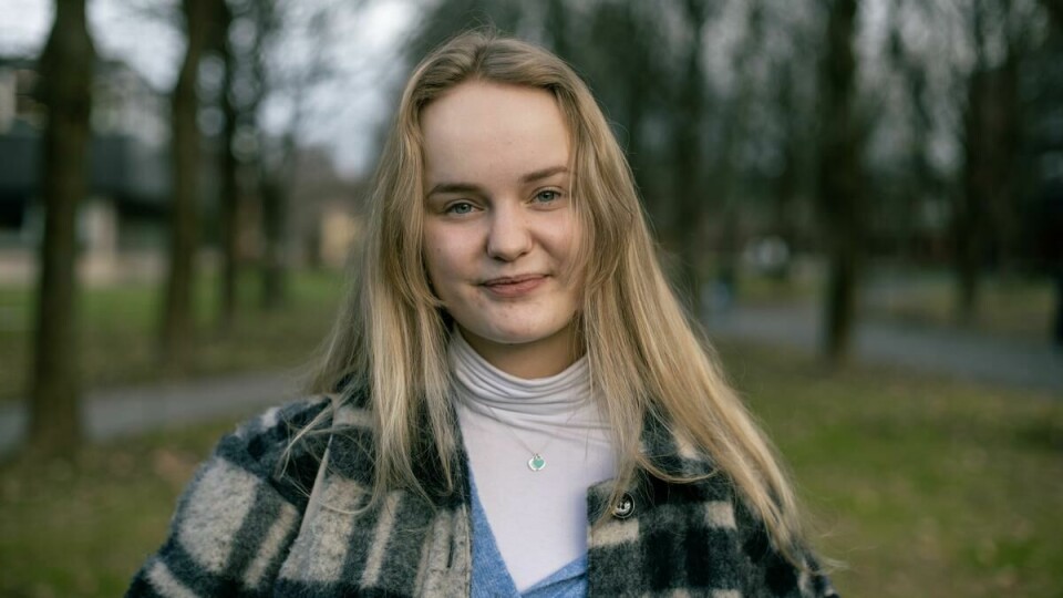 Sigrid Naas (21), student i klinisk ernæring ved UiO.
