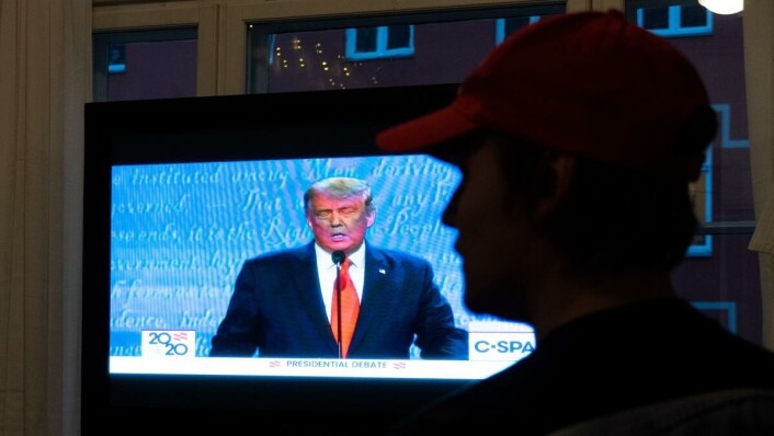 Pjusk president? Selv om det ble spekulert i at Donald Trump ble hardt rammet av covid-19 tidligere i høst, sto det ikke på energien i kveldens tv sendte debatt Pjusk president? Selv om det ble spekulert i at Donald Trump ble hardt rammet av covid-19 tidligere i høst, sto det ikke på energien i kveldens tv sendte debatt