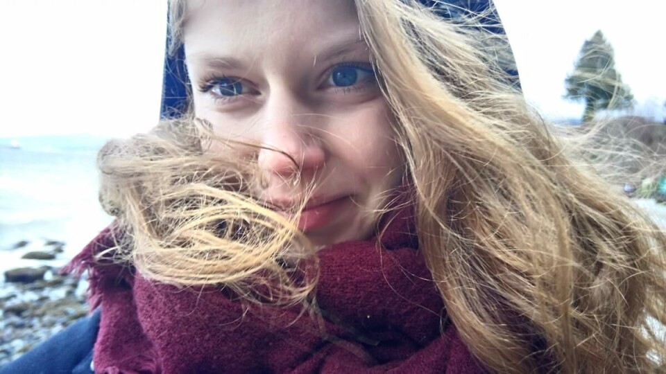 Student: Amelie Hochgräber (24) tar lærerutdanning ved Alice Salomon Hochschule i Berlin. Foto: privat