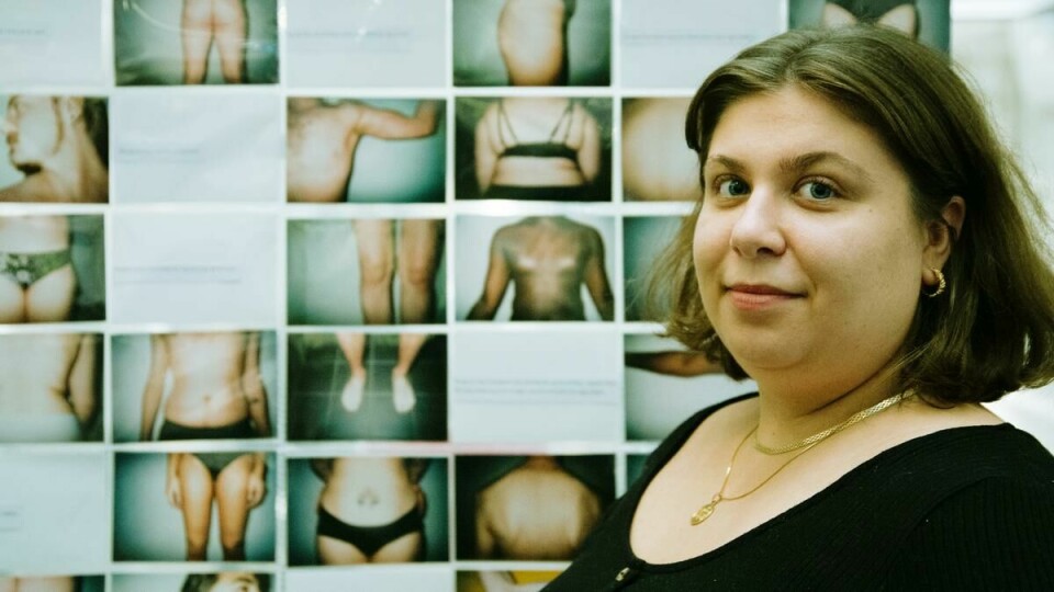 Mangfold: I sitt prosjekt har Mehlfeldt i hundre bilder samlet ulike aldersgrupper, kjønn og etnisiteter. Hun håper prosjektet kan få folk til å tenke nytt om hvordan de ser på kropp. Derfor har hun ikke markert hvilke bilder som er av de mest eller minst likte kroppsdelene. – Det får folk prøve å finne ut av selv.