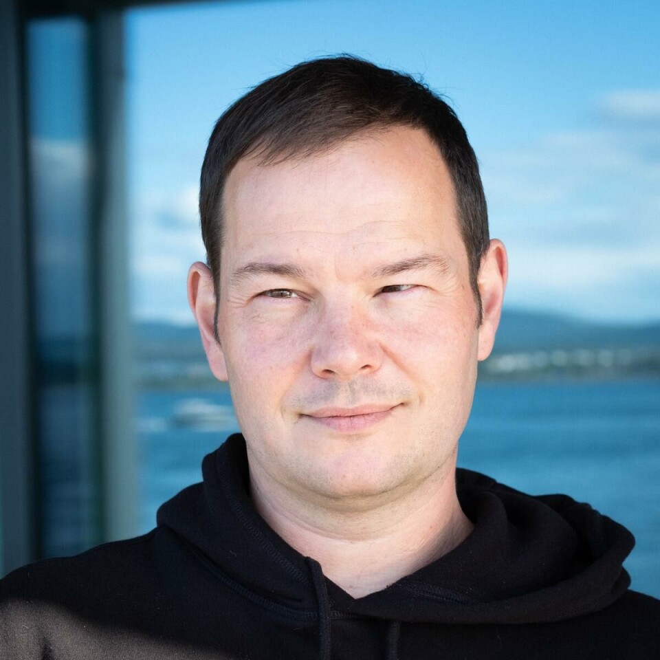 Digitale muligheter: Jon Martin Larsen, høyskolelektor i journalistikk og kommunikasjon ved Høyskolen Kristiania, inviterer internasjonale gjester inn i sin digitale undervisning.