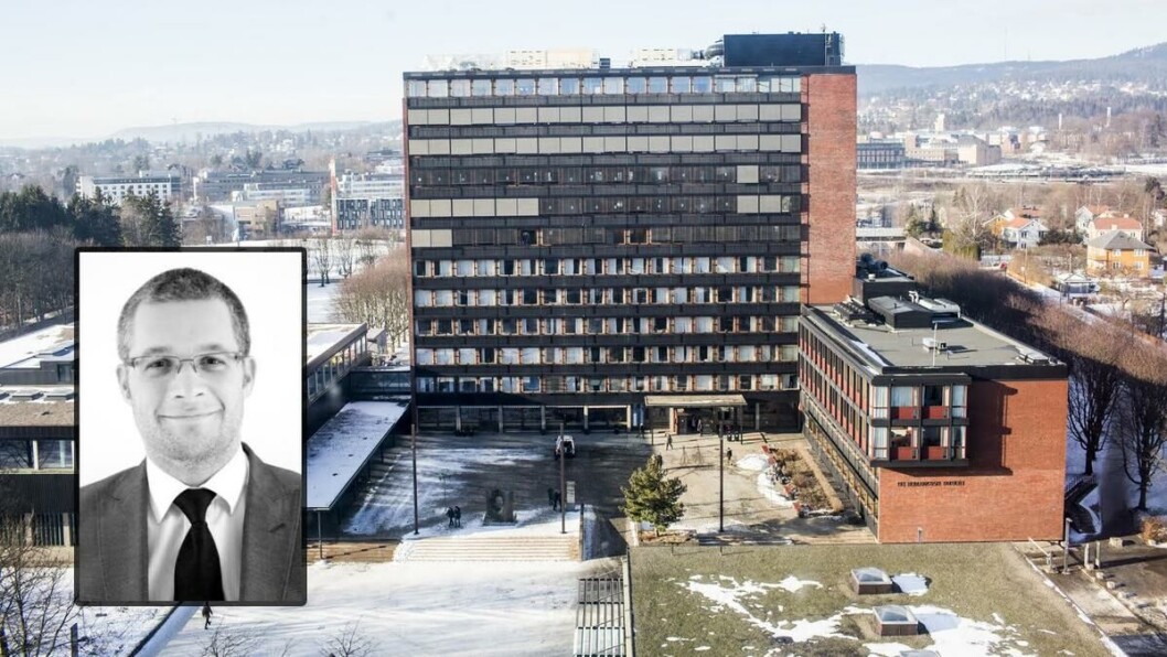 KRITISK: Arbeidsrettsekspert Thomas Benson er kritisk til UiOs oppfølging av rasismeskandalen. Innfelt foto: Pressefoto, Arkivfoto: Adrian Nielsen KRITISK: Arbeidsrettsekspert Thomas Benson er kritisk til UiOs oppfølging av rasismeskandalen. Innfelt foto: Pressefoto, Arkivfoto: Adrian Nielsen