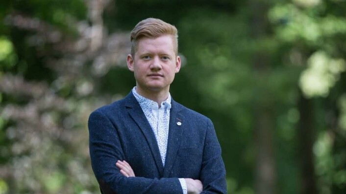 Leder for Velferdstinget i Oslo og Akershus, Aleksander Gjøsæter. Pressefoto. Leder for Velferdstinget i Oslo og Akershus, Aleksander Gjøsæter. Pressefoto.