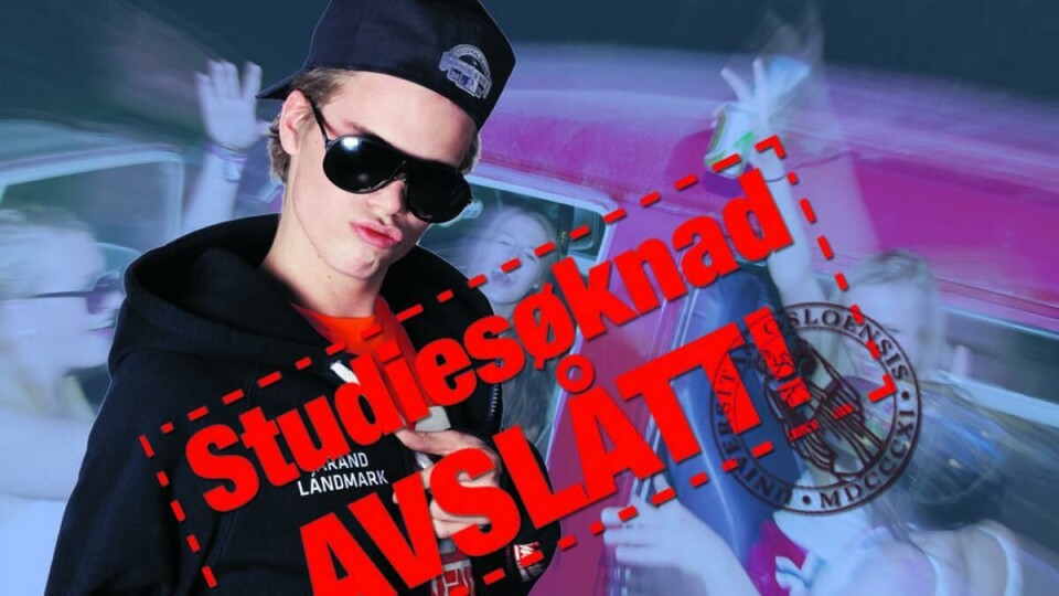 UIO TAR HEVN: Når russen tisser i buskene på Kringsjå, svarer Universitetet med å med å inndra studieretten til russesjef Jarand.
