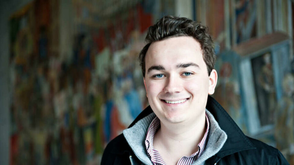 LER HELE VEIEN TIL BANKEN: Aksel Fridstrøm vil gi studentene mulighet til å ta opp studielån i private banker.