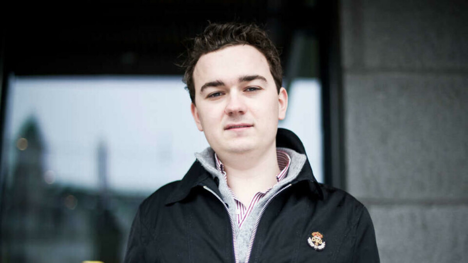LER HELE VEIEN TIL BANKEN: Aksel Fridstrøm vil gi studentene mulighet til å ta opp studielån i private banker.