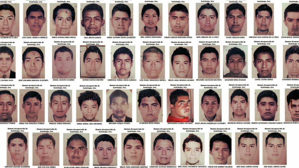 Savnet: 43 studenter ble kidnappet i Mexico for to år siden. Foto: Handout: (CC)