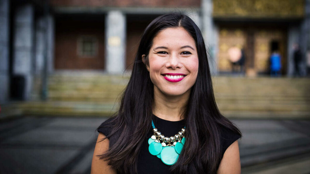 Lan Marie Nguyen Berg:- Jeg gikk inn i bachelorstudiene med den holdningen at: «Ja, klima og miljø er viktig, men jeg orker ikke å sette meg inn i det» Foto: Siri Øverland Eriksen Lan Marie Nguyen Berg:- Jeg gikk inn i bachelorstudiene med den holdningen at: «Ja, klima og miljø er viktig, men jeg orker ikke å sette meg inn i det» Foto: Siri Øverland Eriksen