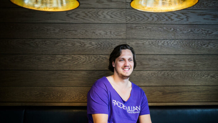 Alkoholfri: Fredrik Uhl tror studenter som ikke drikker kvier seg for å dra på fadderukene. Foto: Håkon Benjaminsen Alkoholfri: Fredrik Uhl tror studenter som ikke drikker kvier seg for å dra på fadderukene. Foto: Håkon Benjaminsen