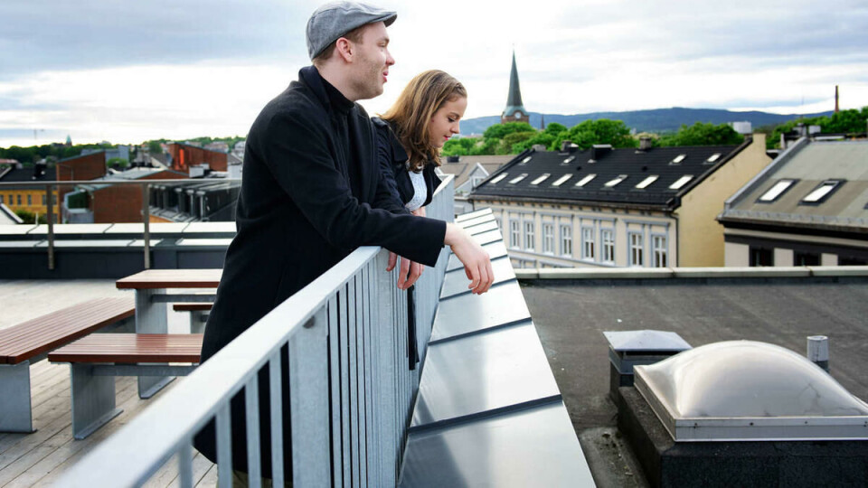 Redde: Kjæresteparet Eivind og Amalie føler seg utrygge i sine egne hjem etter gjentatte innbrudd i Rodeløkka Studenthus