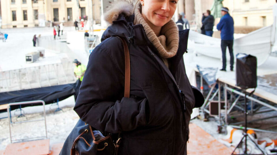 POSITIV: Universitetsplassen er vakker og representativ for Norge, mener studenten Anna Forr.