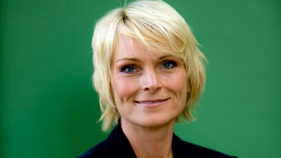Økt gjennomstrømning: Danmarks undervisningsminister Tina Nedergaard vil øke gjennomstrømningen ved danske utdannings- institusjoner med en studiestøttereform.
FOTO: Undervisningsministeriet