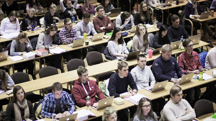 Jusstudentar, forelesning, juss Jusstudentar, forelesning, juss