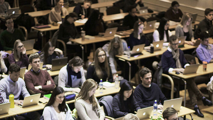 Jusstudenter, forelesning, Jusstudenter, forelesning,