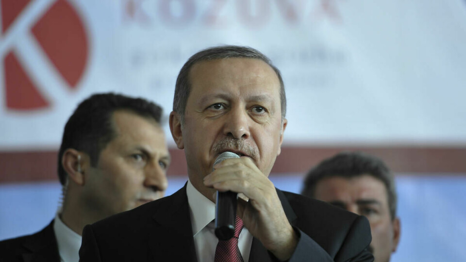 Kontroversiell: Den tyrkiske presidenten Recep Tayyip Erdogan har kalt akademikerne for «forrædere».  Foto: Ilyas Ahmed/Flickr, creative common.