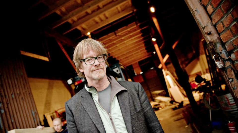KRITISK: Dekan ved Kunstakademiet, George Morgenstern er oppgitt over upraktiske løysingar på Seilduken. Han håpar visningsrommet som er under oppbygging vil møte krava leiinga har satt til arkitektane.