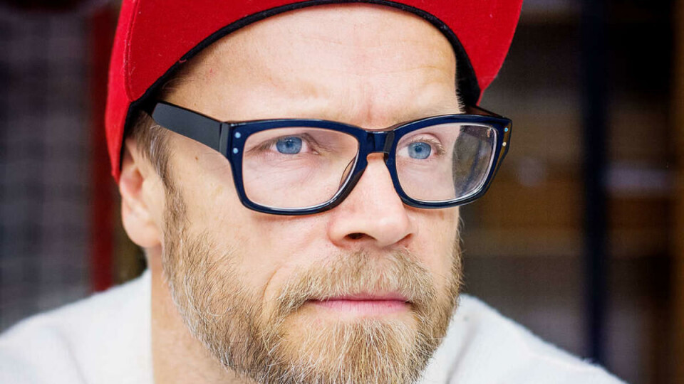 For seriøst: Gaute Engebretsen er arrangementsansvarlig i Oslo Vikings. Han mener litt av problemet med USA er at sporten etter hvert tas så seriøst at gleden står i fare for å forsvinne.