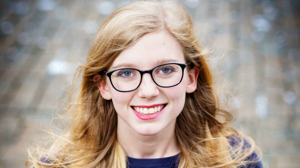 «Magiske fag»: Abigail Cooksey skulle på mange måter ønske at hun kunne ta noen av fagene som noen fotballspillere ved universitetet tok, da de fikk toppkarakter uten å møte opp. Cooksey utveksler til Universitetet i Oslo fra University of North Carolina.