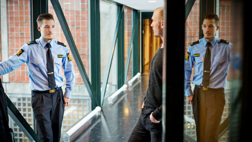 Stiller krav: Leder for PF-studentene Michael Næss Kristiansen og studentrådsleder ved PHS Geir Brevik.