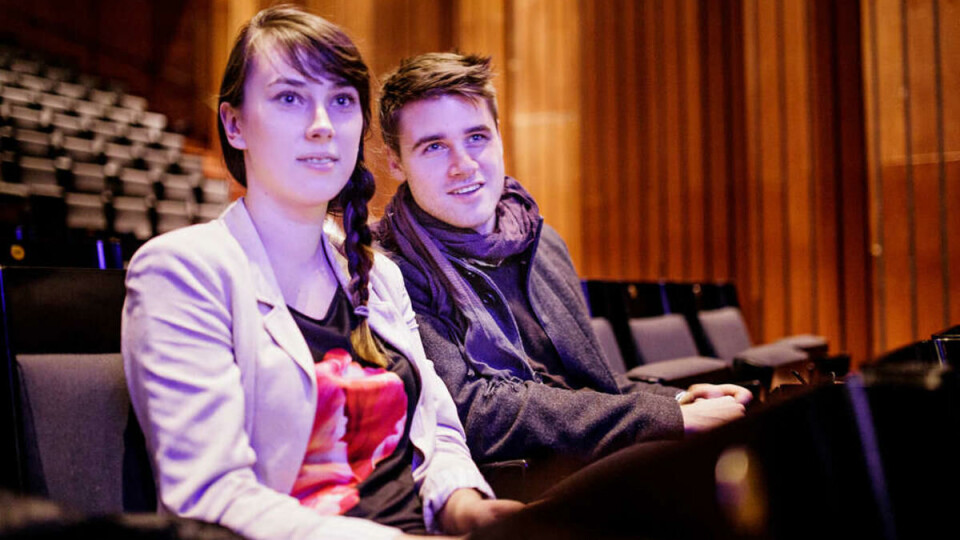 Mobilt par: Polske Patrycja Dybal flyttet til Norge fordi hun ville studere et eksotisk språk. Her møtte hun Martin Breskvar, opprinnelig fra Slovenia.For Dybal er et globalt talent en person som ikke reiser uten mål og mening.