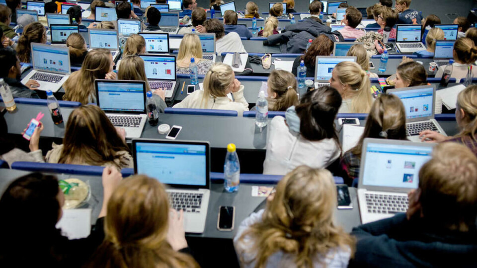 Gjør studentene ukonsentrerte