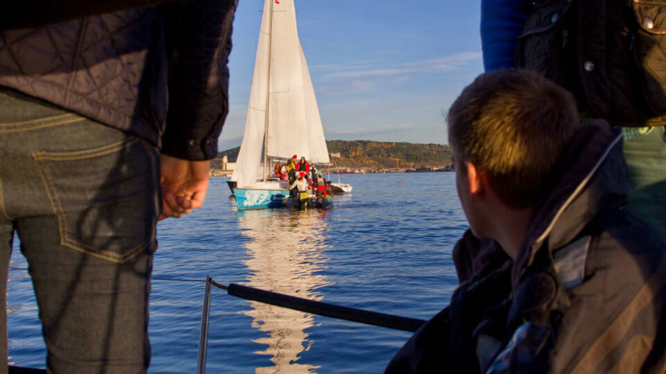 Seiler sin egen sjø