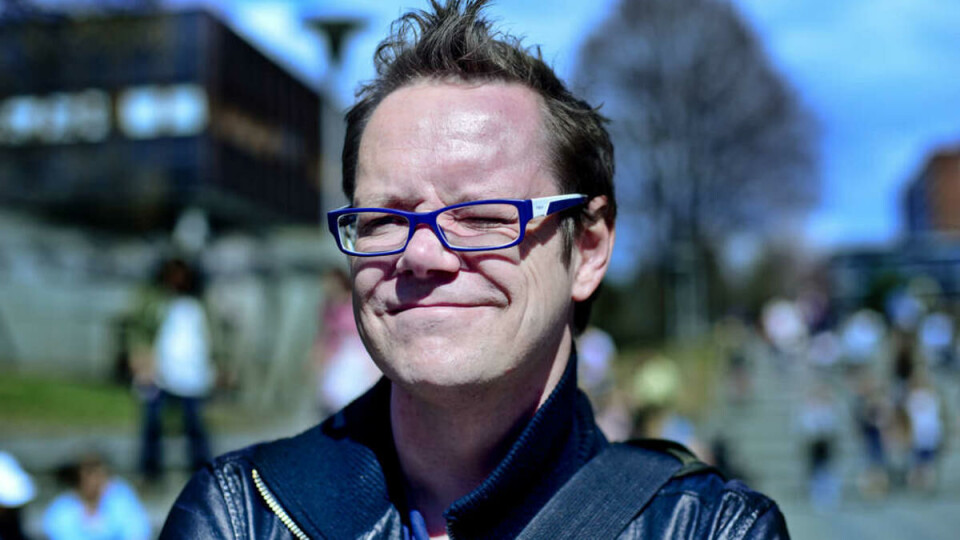 Erland Nettum (43)
Ansatt i sentraladministrasjonen, UiO,
-- Nå tar jeg sykkelen ned i kjelleren. Grunnen til dette er at jeg gjennom årene har blitt frastjålet over ti sykler til en verdi av rundt 65 000--75 000 kroner. Ingen av syklene har blitt funnet.