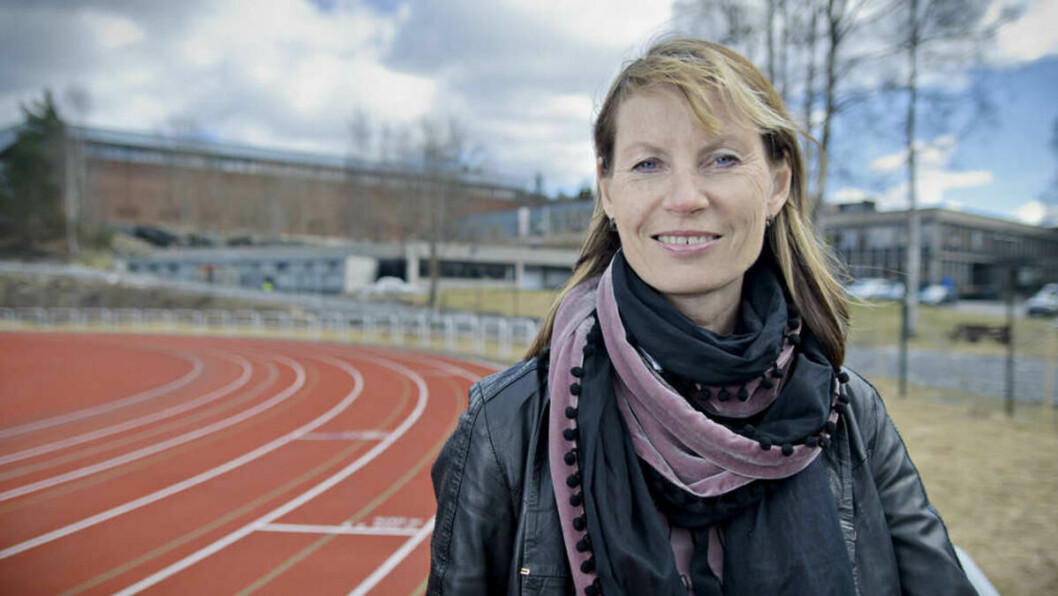 I vinden: Når Kari Bø tiltrer sin stilling som rektor 1. august, vil hun at skolen skal være internasjonalt ledende, ha mer undervisning på engelsk og fornye idrettsanleggene.