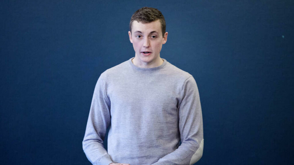 VIL UT: Lederen av Studentparlamentet i Bergen, Yngve Høiseth, og resten av hans arbeidsutvalg, innstiller på utmeldelse fra NSO. Foto: Jin Sigve Mæland/Studvest.