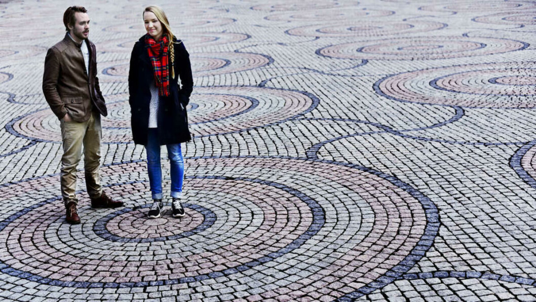 Klageglade: Jusstudentene klager desidert mest på eksamensresultatene. Jusstudenter Ingrid E. Thorsnes og Anders Valen Mørland forteller om medstudenter som ikke har fått trainee-stillinger fordi de hadde en C på vitnemålet. Klageglade: Jusstudentene klager desidert mest på eksamensresultatene. Jusstudenter Ingrid E. Thorsnes og Anders Valen Mørland forteller om medstudenter som ikke har fått trainee-stillinger fordi de hadde en C på vitnemålet.