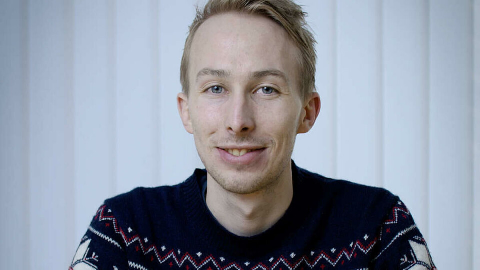 Ber om gjenvalg: NSO-nestleder André Almås Christiansen.