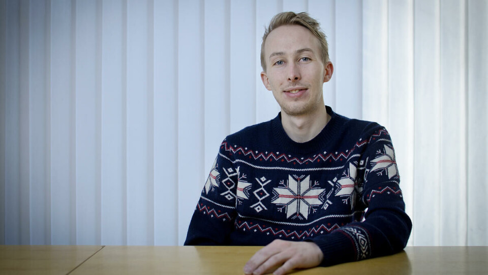 Ber om gjenvalg: NSO-nestleder André Almås Christiansen.