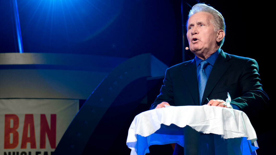Munndiaré: Martin Sheen syntes ikke det var noen god idé med pause havveis i showet og kunne gjerne tenkt seg en halvtime til med spørrerunder. Munndiaré: Martin Sheen syntes ikke det var noen god idé med pause havveis i showet og kunne gjerne tenkt seg en halvtime til med spørrerunder.