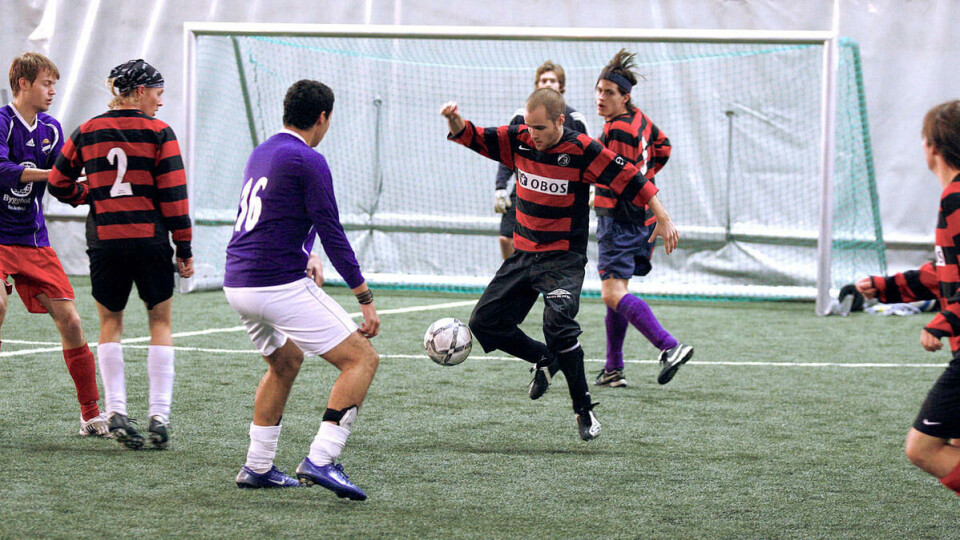 FIVE-A-SIDE: Tekniske utfoldinger av Magnar mot Grüner B.