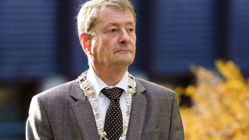 STASKAR: Rektor Geir Ellingsrud ventar spent på at internasjonale eminensar skal vitje universitetet hans.
-- Det verka som den irske presidenten var svært oppteken av det vi forskar på, og verkeleg snakka frå hjartet da ho held tale, sa han opprømd ett