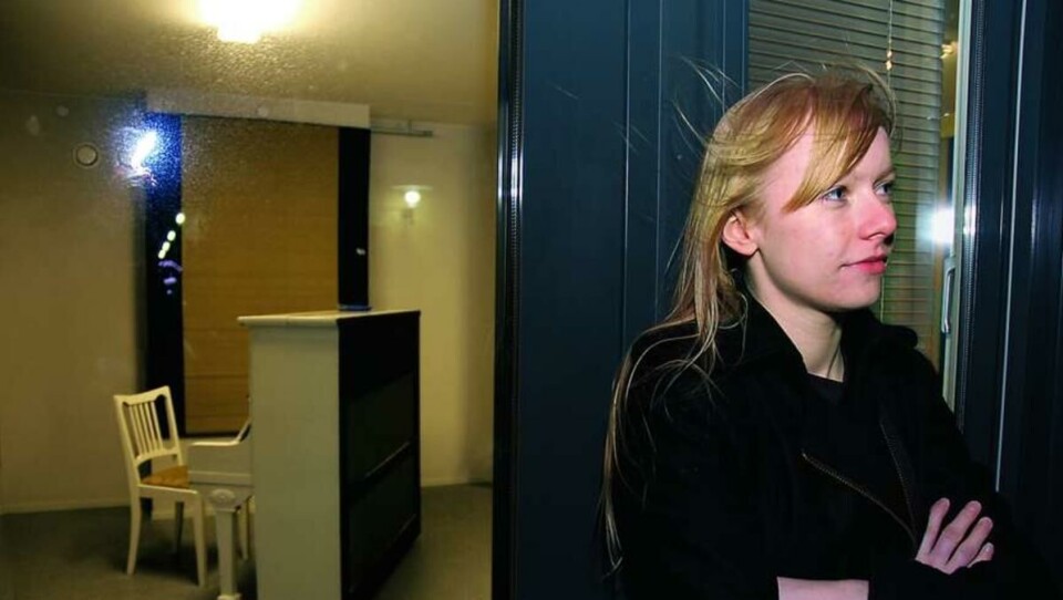 SURE TONER: Hanne-Torill Mevik kjenner flere som plages av støy fra musikkrommet på Bjølsen, som er for dårlig isolert.