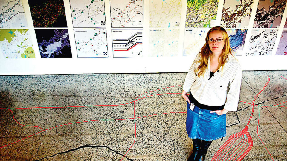ENGASJERT: Framtidig landskapsarkitekt Ellinor Aas synes Groruddalen er undervurdert.