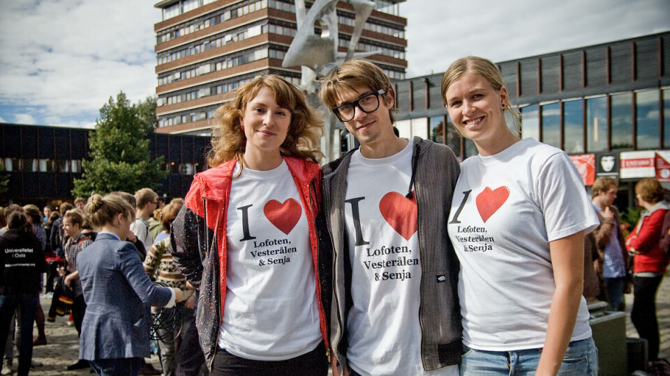 INITIATIVTAKERNE: Sunniva Petterson Eidsvoll, Peter Ringstad og Trine Østereng har mobilisert i ukevis. Nå skal de videreformidle studentdemonstrantenes budskap til storting og regjering.