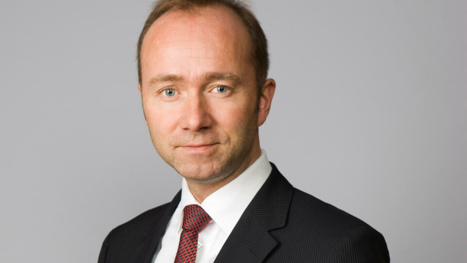 SPENT: Næringsminister Trond Giske.
FOTO: Presse