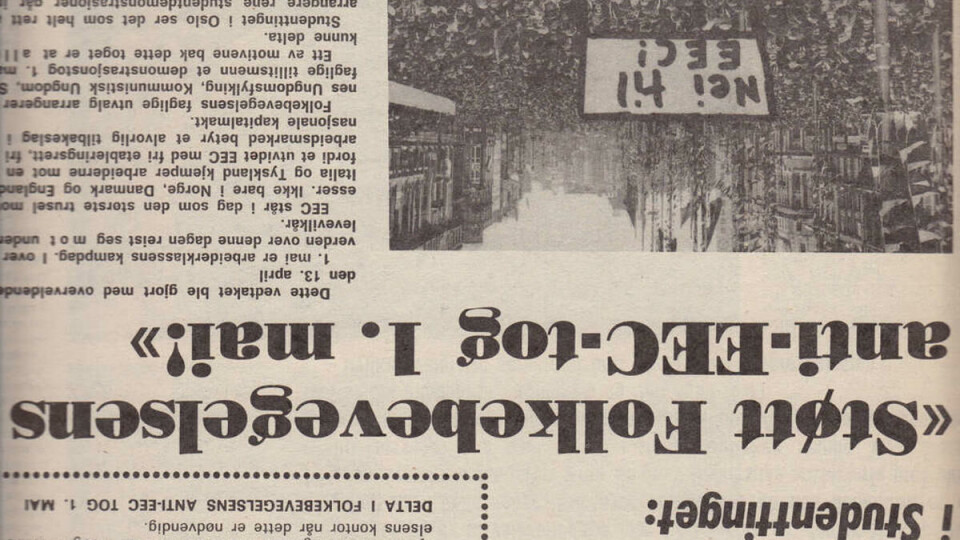 MOMSKAMP: Universitas nr. 4 1970. – Det er klart at de forslag som beregningsutvalget nå har kommet med kan splitte studentene, om vi ikke ettertrykkelig står fast på kravene om 110 kroner i stipend og 150 kr økte lån pr. måned, sa formann i Norsk Studentunion Ole-Erik Yrvin i 1970.