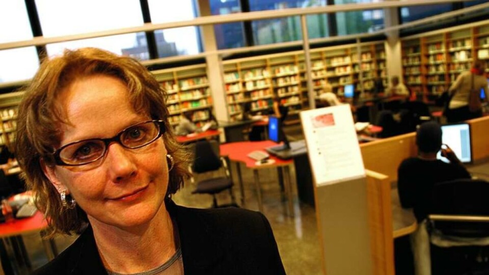 REAGERER KRAFTIG: Trine Syvertsen, prodekan for forskning og forskerutdanning på Humanistisk fakultet.