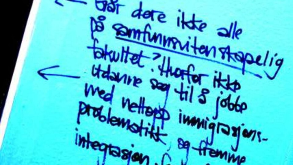 FRITT ORD: Meningsutveksling i vår mest ærlige tilstand.